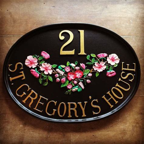 vintage metal house signs|metal house signs personalized.